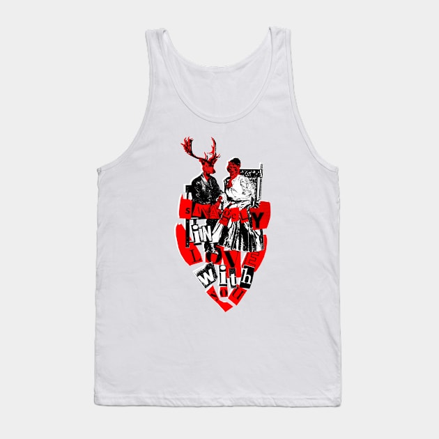 Savagely in Love with You Tank Top by CuttingCollage